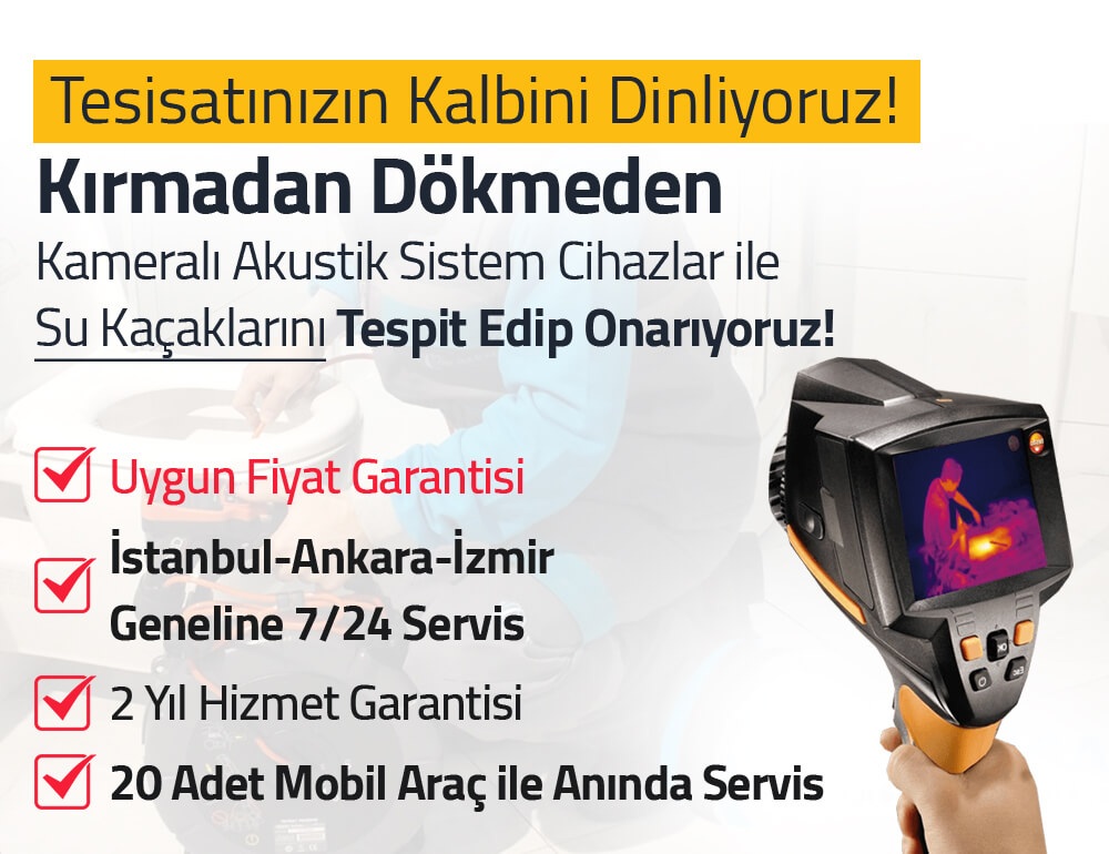 su kaçak bulma servisi